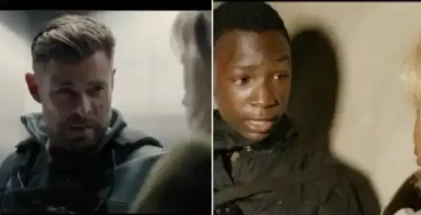 Trying To Take Our Jobs - Chris Hemsworth Reacts As Ikorodu Bois Remake ‘Extraction 2’ Trailer
