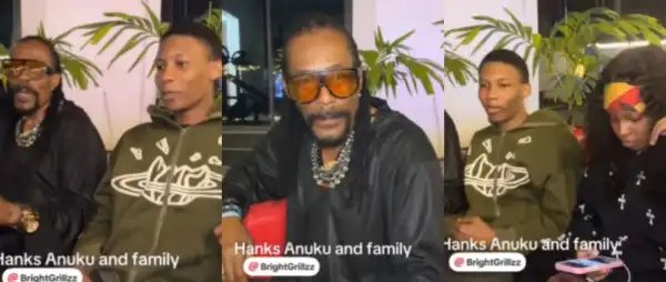 Hanks Anuku Steps Out With Son and Daughter in Rare Family Outing, Introduces Son as US Basketball Player