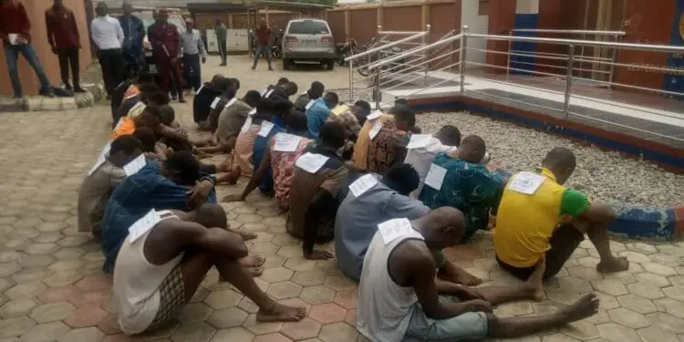 Ondo Amotekun arrests 31 for ritual killings, other crimes