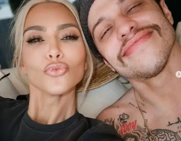 Kim Kardashian Shares Intimate Photos With Boyfriend, Pete Davidson