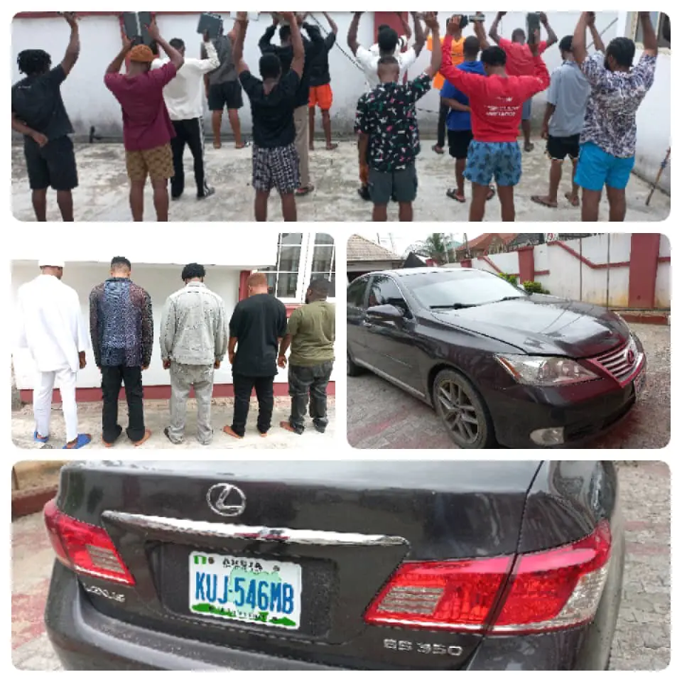 EFCC arrests 21 suspected fraudsters in Uyo