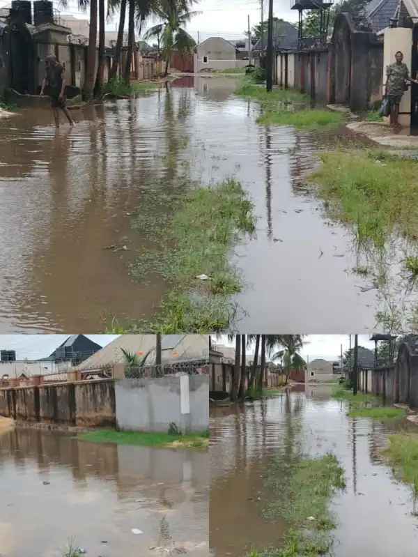 Our lives are in danger’ – Owerri residents lament as flood takes over homes