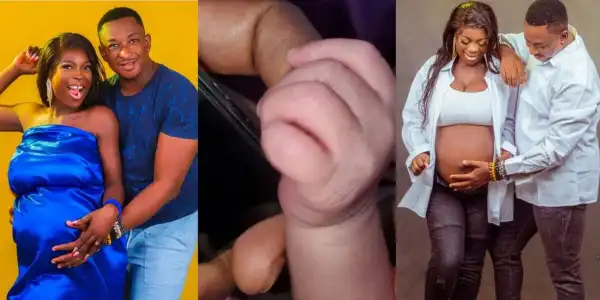 Actor Sesan Alabi and wife welcome first child after 6 years