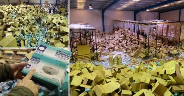 Businessman Arrested For Stealing And Selling 2 Million Face Masks