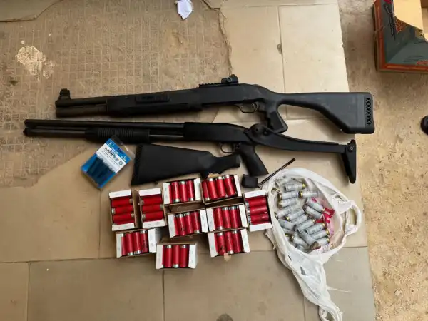 Police apprehend suspected gun runners in Abia, recover arms, live cartridges