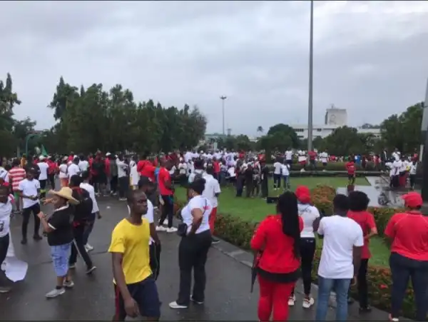 Supporters Organise One Million Match For Peter Obi In Owerri (Video)