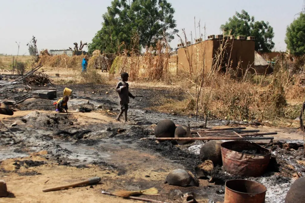 Huts razed in separate suspected arson cases in Adamawa