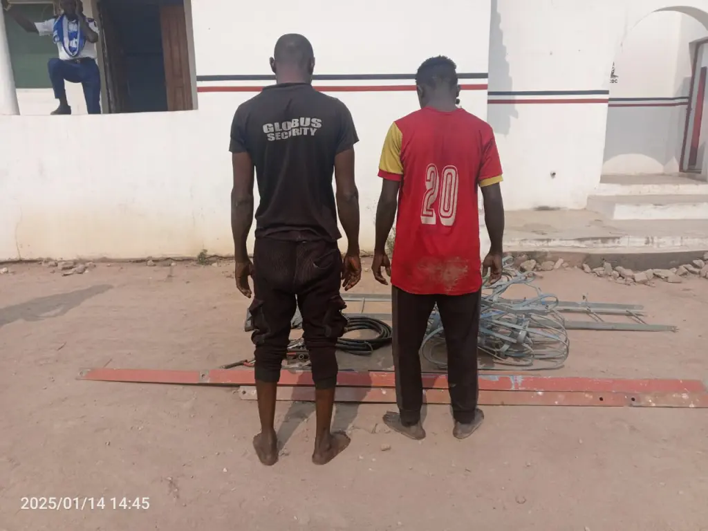 NSCDC nabs two suspects for alleged vandalism in Kogi