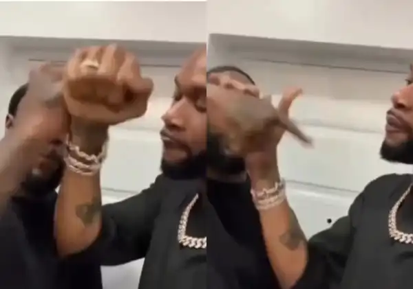Social media Divided Over Burna Boy and D’Prince’s Iconic Handshake