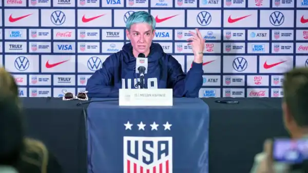 Megan Rapinoe claims she 