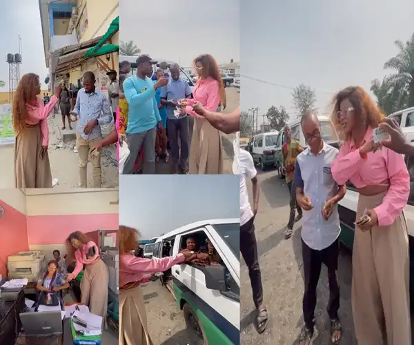 BBNaija’s Tacha Offers Cash Gifts To Nigerians Who Have PVCs To Encourage Them (Photo)