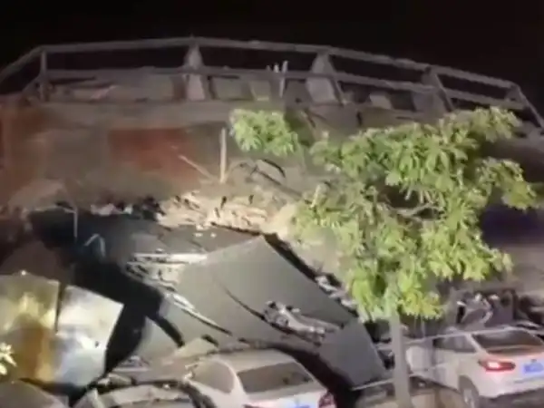 China Hotel Used As Coronavirus Quarantine Centre Collapses, 70 People Trapped