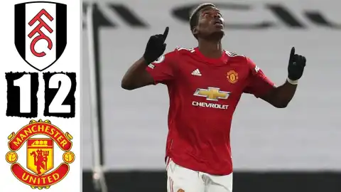 Fulham vs Manchester United  1 - 2 (EPL Goals & Highlights 2021)