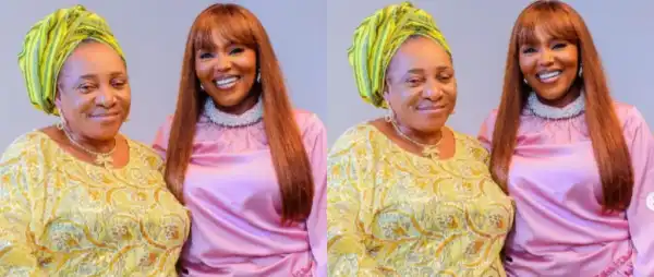 “God has remembered you for good” – Biola Bayo tells Dupe Jayesimi following her struggles with childlessness