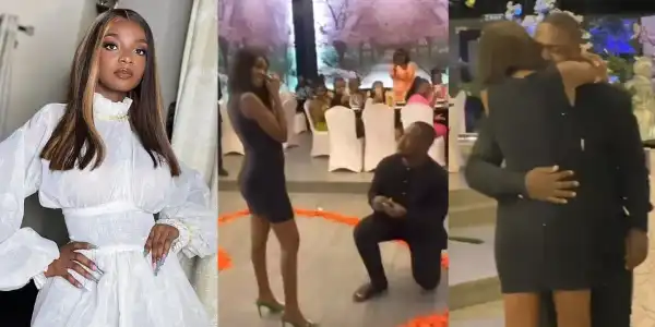 Jubilations as BBNaija’s Peace Ogor gets engaged