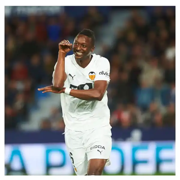 LaLiga: Sadiq bags assists in Valencia’s home defeat to Celta Vigo