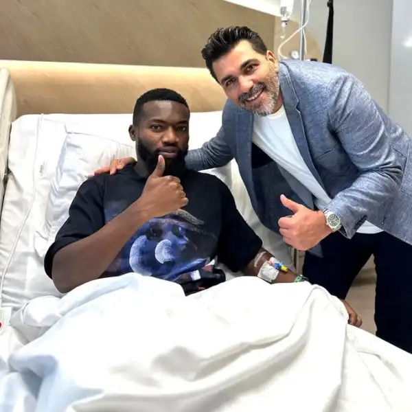 Turkey: Super Eagles midfielder out of action until 2024