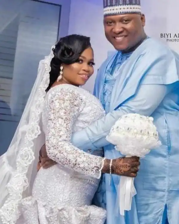 Actress Tawa Ajisefinni And Husband Celebrate 4th Wedding Anniversary