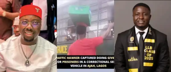 Obi Cubana Hails Lagos Hawker Who Gifted Inmates Cash As He Graduates With Law Degree