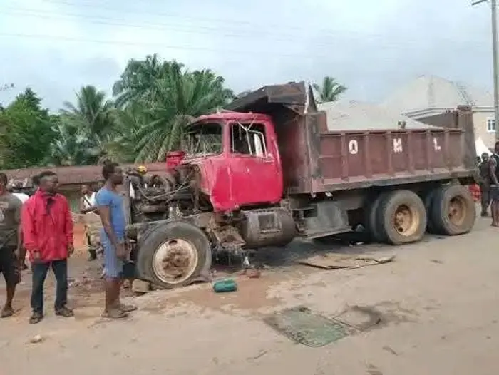 Truck crushes school boy, Okada rider in Abia town