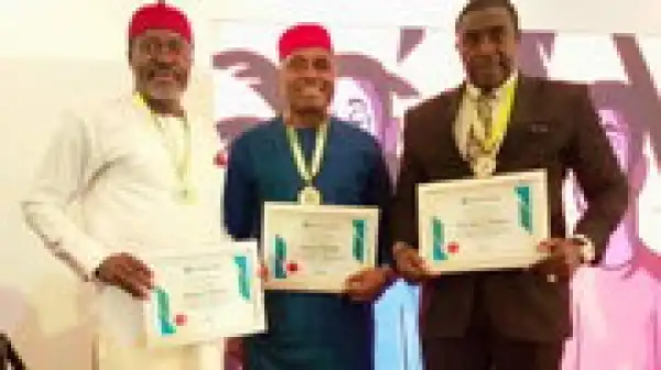 Kenneth Okonkwo, Kanayo O Kanayo and Bob Manuel Udokwu bag Veteran Actor of Nigeria award