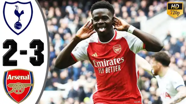 Tottenham vs Arsenal 2 - 3 (Premier League 2024 Goals & Highlights)