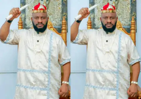 “If your spouse doesn’t hype you like this, no gree for am” – Actor Yul Edochie lectures married couples