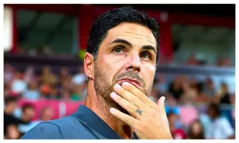EPL: Arteta reveals Saliba’s reaction to exclusion from Arsenal team photo
