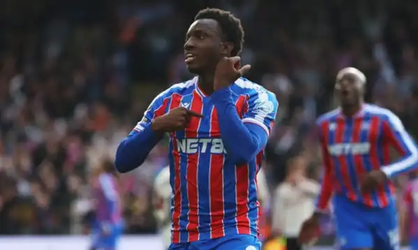 Nketiah reveals message from Arsenal after winning goal in Palace 2-1 win over Liverpool