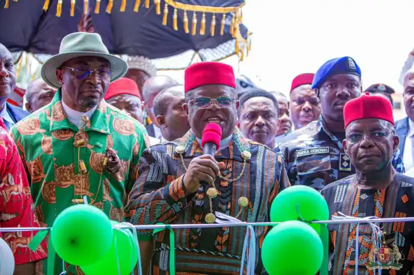 Burial of APC National Chairman’s mother prevented Tinubu from visiting Abia – Umahi