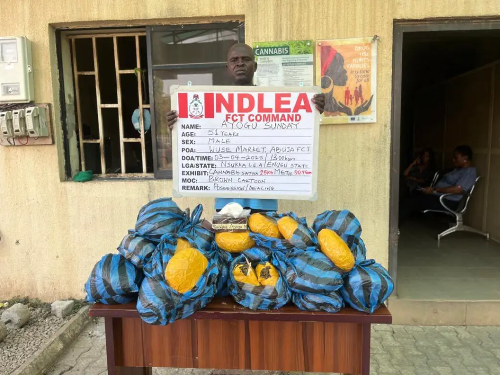 NDLEA arrests India-bound brothers at Lagos airport with 5kg cocaine