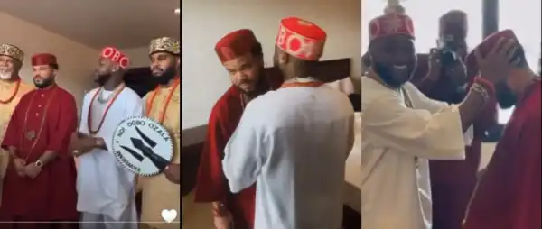 Davido Melts Hearts As Groomsman At Asa Asika’s Wedding