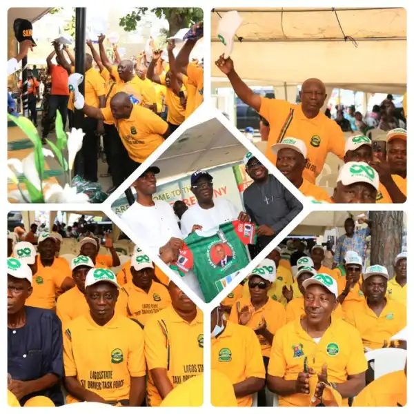 Lagos State Taxi Drivers And Cab Operators Endorse Asiwaju Bola Ahmed Tinubu