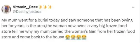 Drama As Woman Seizes Debtor’s Generator After Bumping Into Her At A Burial
