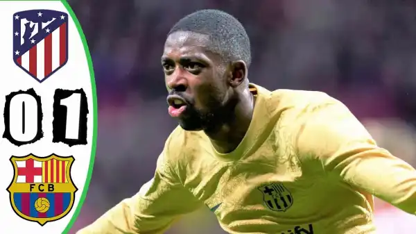 Atlético Madrid vs Barcelona 0 - 1 (LaLiga 2023 Goals & Highlights)