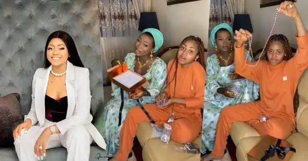 Regina Daniels Acquires Kayanmata Products From Jaruma Worth N5M (Video)
