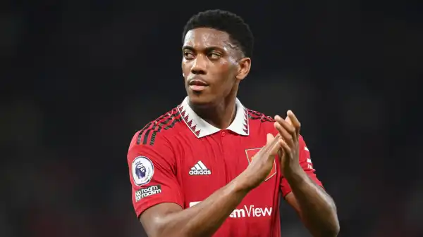 Anthony Martial returns to Man Utd training