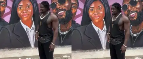 “Money Well Spent” – VDM Reveals ₦50m Mural For Burna Boy, Children Ahead Of School Commissioning