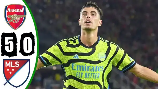 Arsenal vs MLS All Stars 5 - 0 (2023 Pre-season Goals & Highlights)