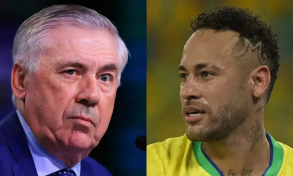 Ancelotti drops Neymar, Rodrygo from first Brazil squad