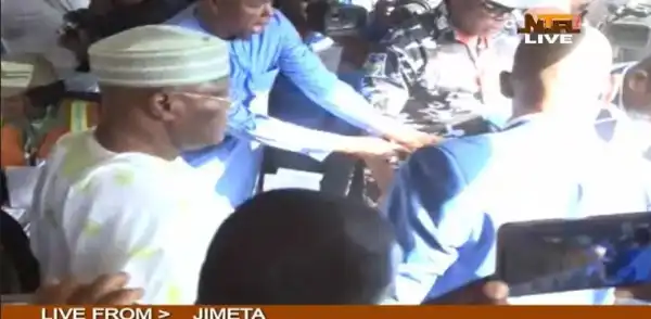 Nigeria Decides 2023: Atiku, Wife Vote In Adamawa