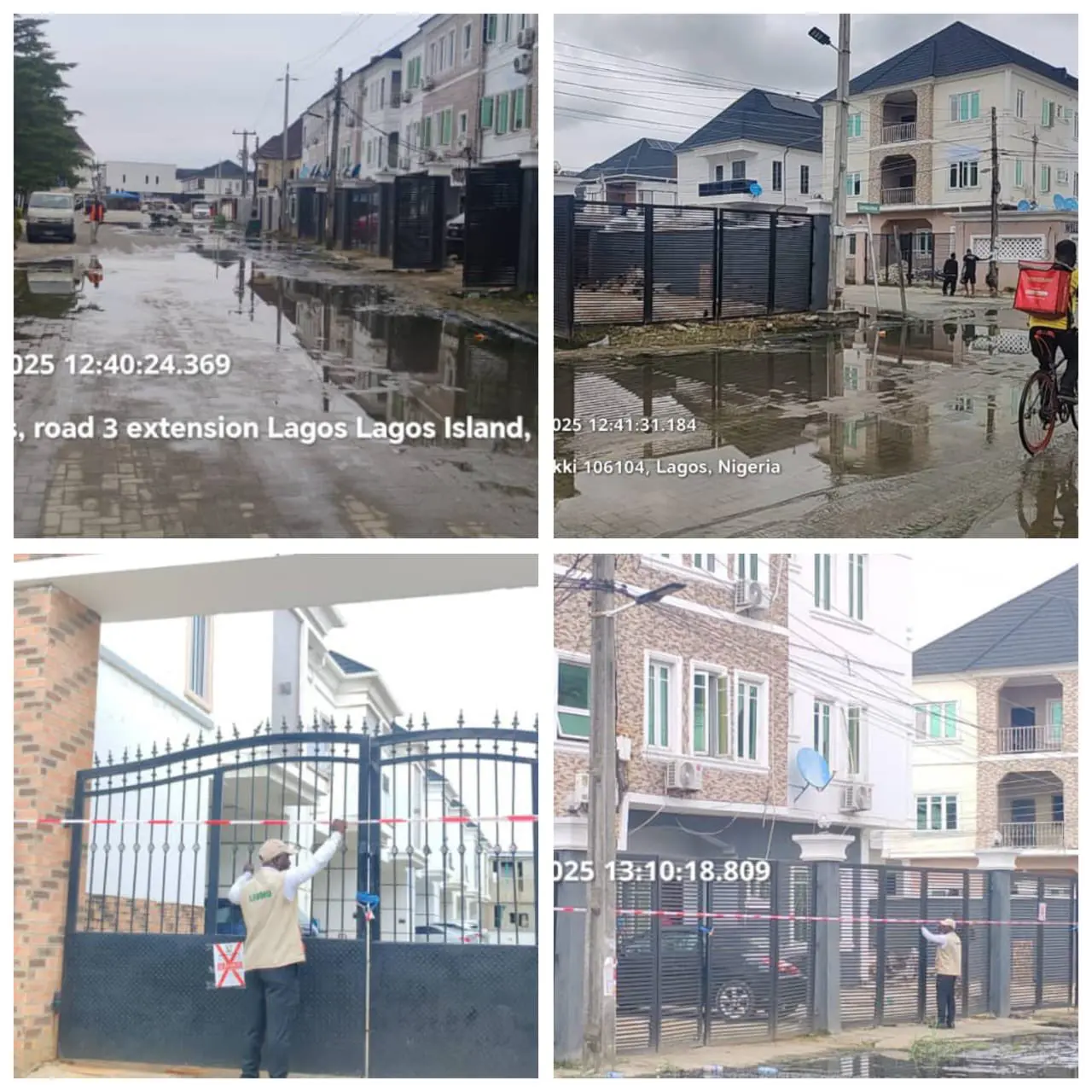 Lagos seals two Ikota GRA estates over illegal wastewater discharge