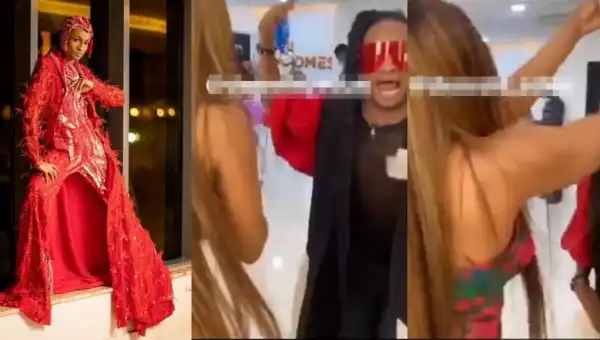 Watch Moment Erica Made Dollars Rain On Denrele Edun’s 40th Birthday (Video)