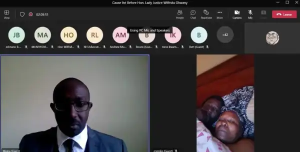 Lawyer Laments After Man Logged In For His Virtual Court Divorce Proceedings While In Bed With His Wife