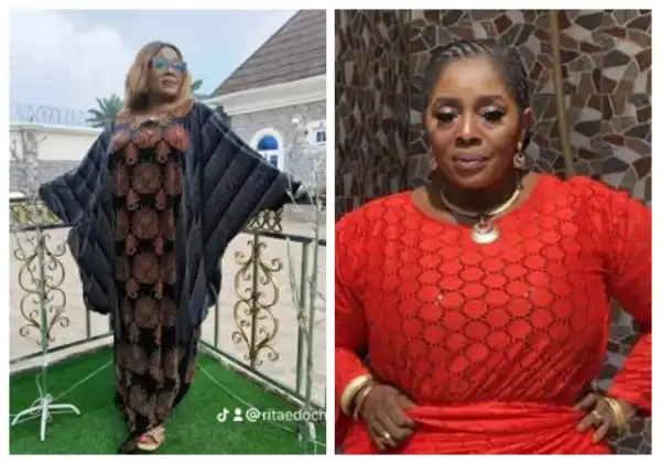 Rita Edochie calls out women who stays with unfaithful partners just because he gives them money