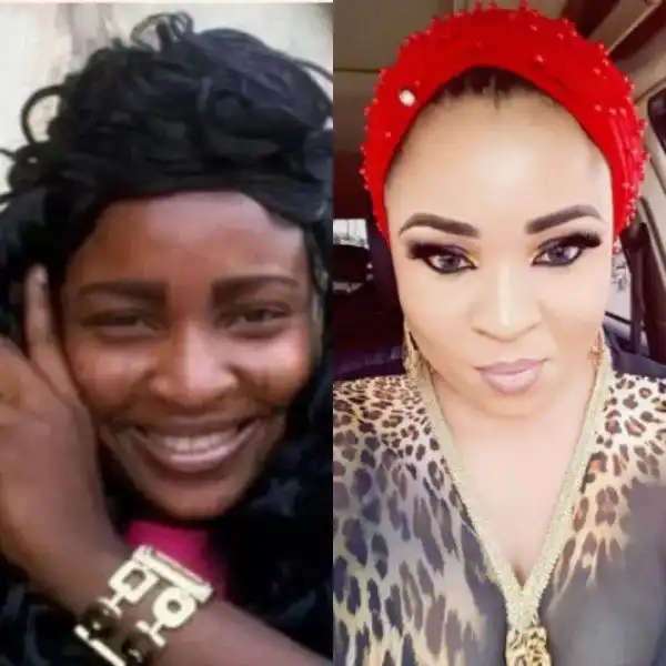 Did popular Yoruba actress, Abimbola Ogunnowo bleach out her tribal mark? (Photos)