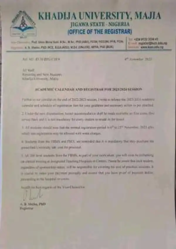 Khadija University, Majia important notice to Faculty of Basic Medical Sciences Students