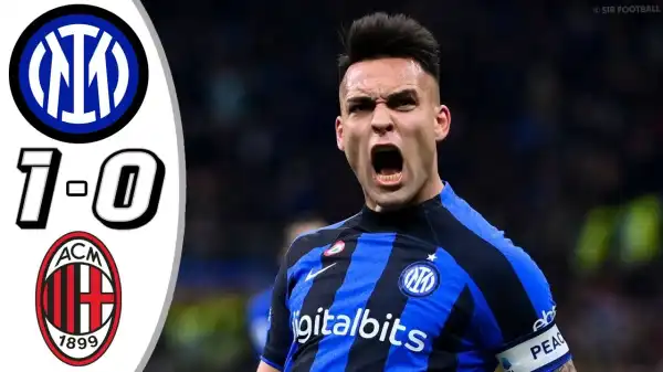 Inter Milan vs Milan 1 - 0 (Serie A 2023 Goals & Highlights)
