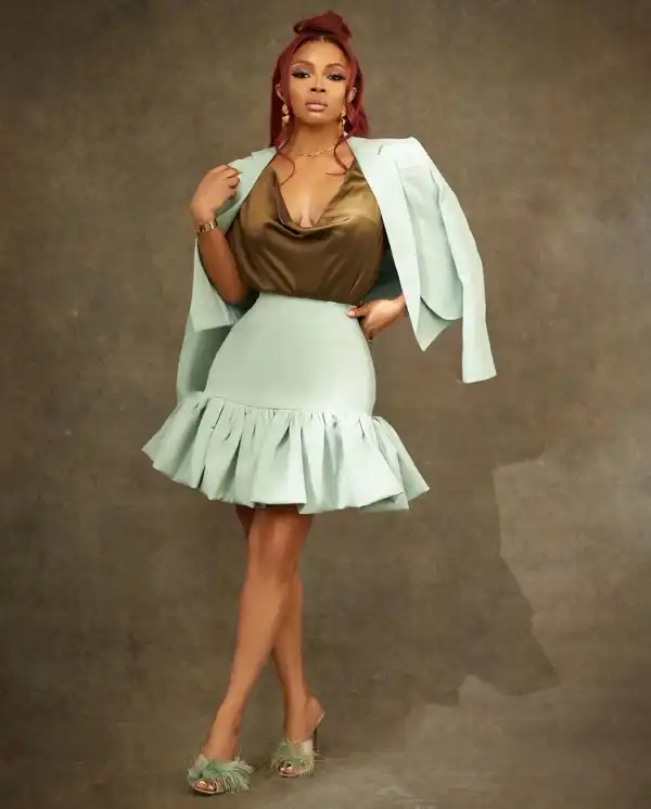 BBNaija: “Stop Judging this Girl "– Toke Makinwa pledges support for Angel