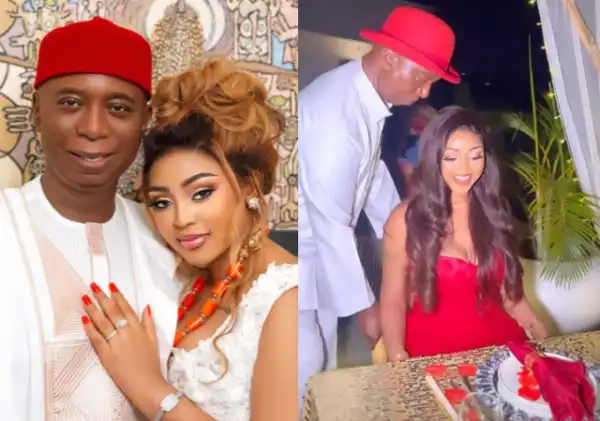 Actress Regina Daniels shares sweet conversation with Husband Ned Nwoko